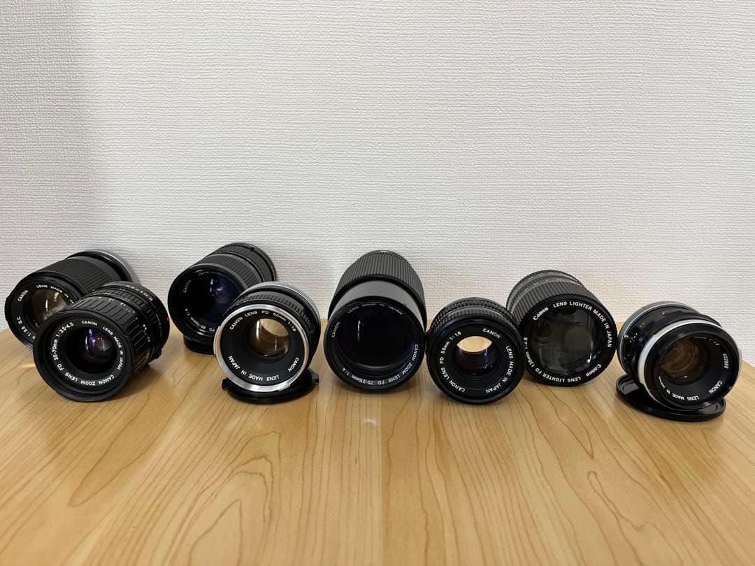 Canon 単焦点レンズ セット 8本 バラ売り可能 - メルカリ