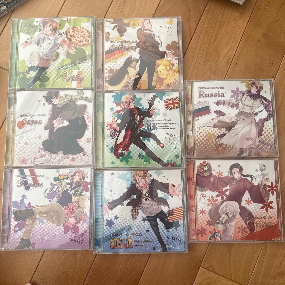 ヘタリア キャラクターCDセット ANIMATION(CHARACTER CD) - Hetalia Character CD Vol.7 - Amazon.com