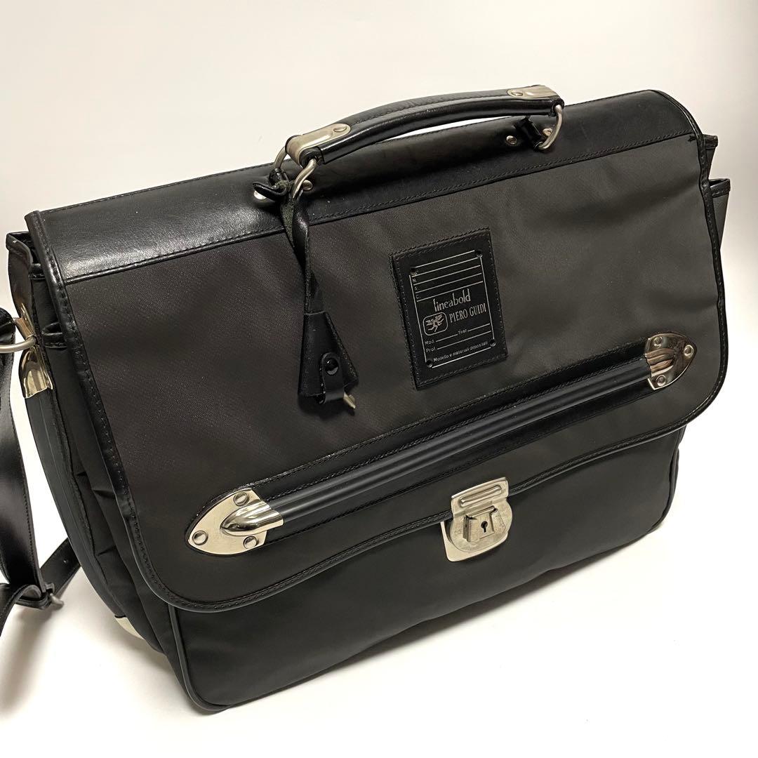 ビジネス】ピエログイディ リネアボールド 2way ショルダーバッグ