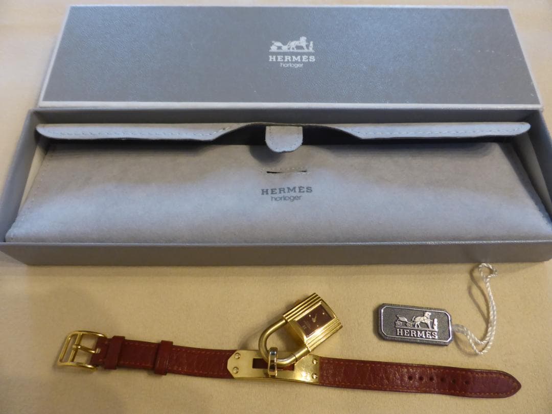 美品☆HERMES☆エルメス ケリーウォッチ エレガントに☆彡手元を彩る》 エルメス ケリー ウォッチ (HERMES