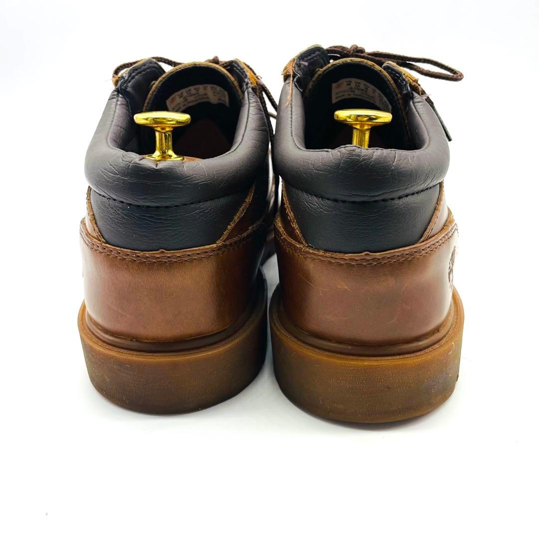 極上本革 ティンバーランドBASIC OX レザー ショートブーツ ブラウン27