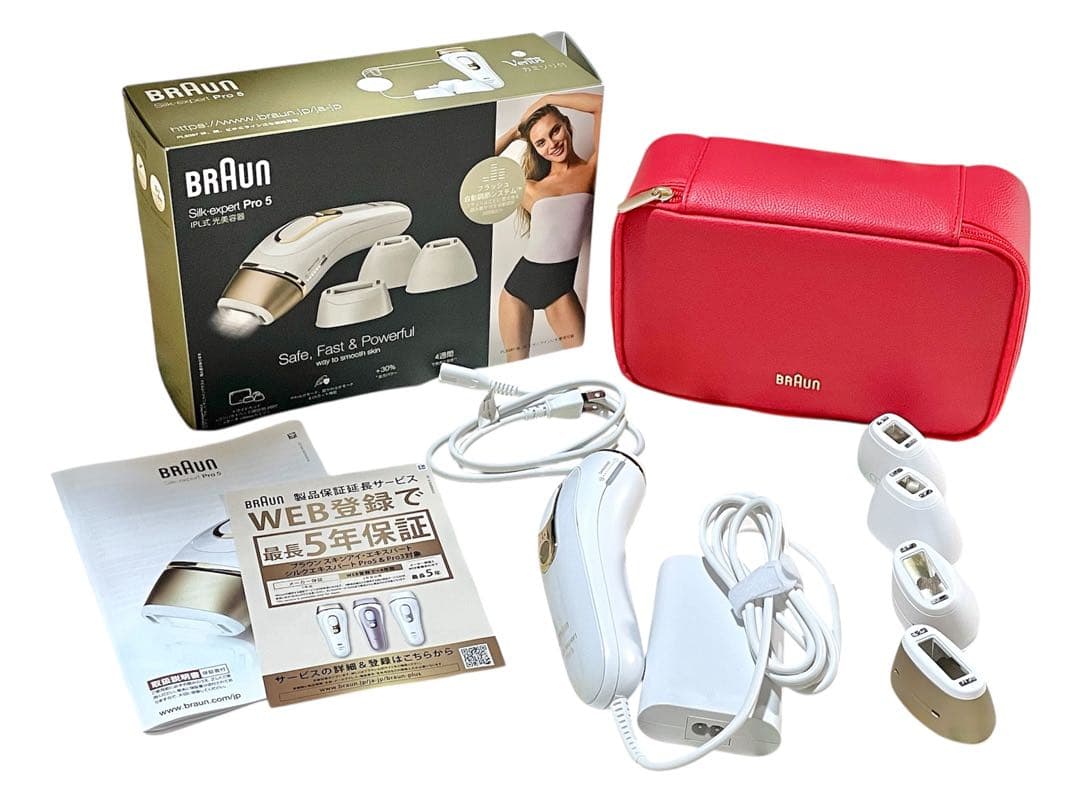 め*み様 BRAUN Silk-expert Pro 5 脱毛器 アタッチメント ブラウンシルクエキスパートPro 5 光美容器| Braun JP