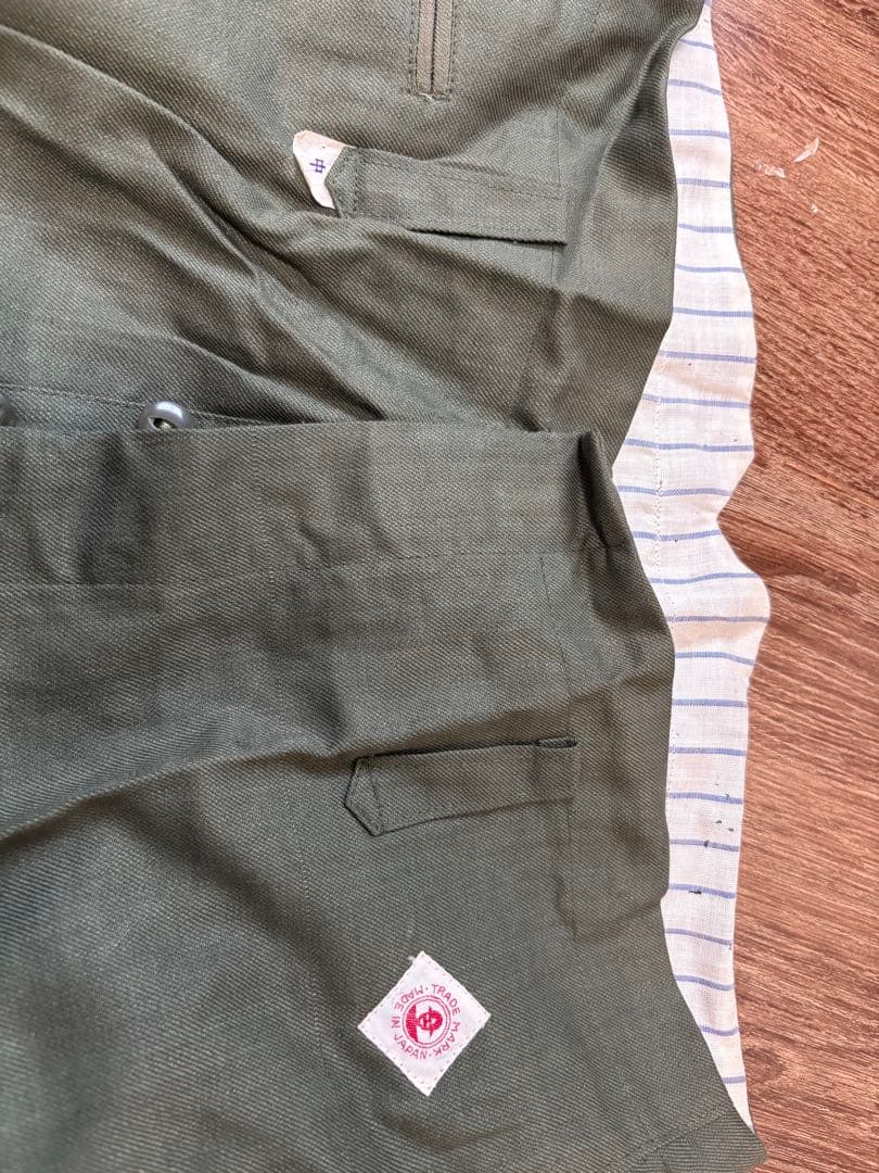 金庫保管品】戦中 警防団制服上下 未使用品 JAPANVINTAGE - メルカリ