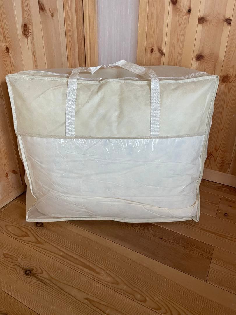 2枚セット【エコダウン使用】寒冷地仕様 羽毛布団 シングル ホテル仕様