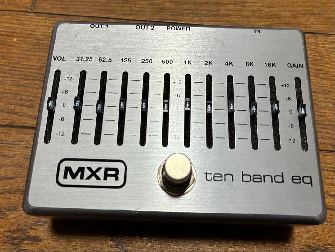 ギター MXR 10band graphic equalizer M108S Amazon.com: MXR M108S Ten Band EQ Dual Output True Bypass Effects