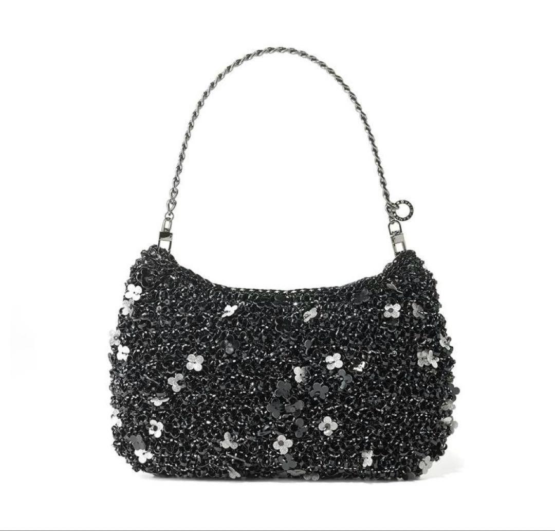 アンテプリマ　フィオリトゥーラ/ショルダー/エナメルブラック フィオリトゥーラ/ショルダー/エナメルブラック ｜ 【公式