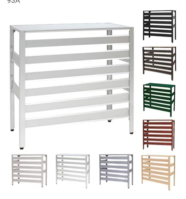 アルマックス アルミ製室外機カバー アルマイトシルバー KB-93A つ317 アルマックス（ALMAX） 訳あり │ KB93 エアコン室外機カバー