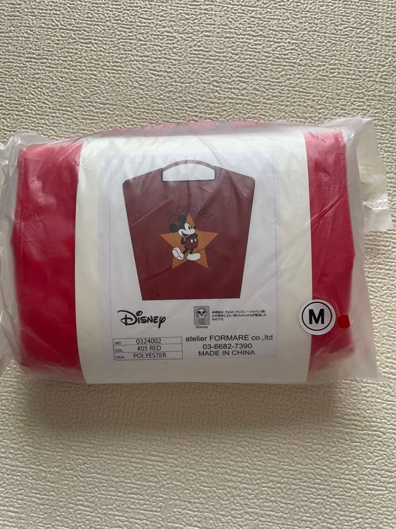 カ*カ様 ボール&チェーン ミッキーマウス Disney 赤 Mサイズ 希少
