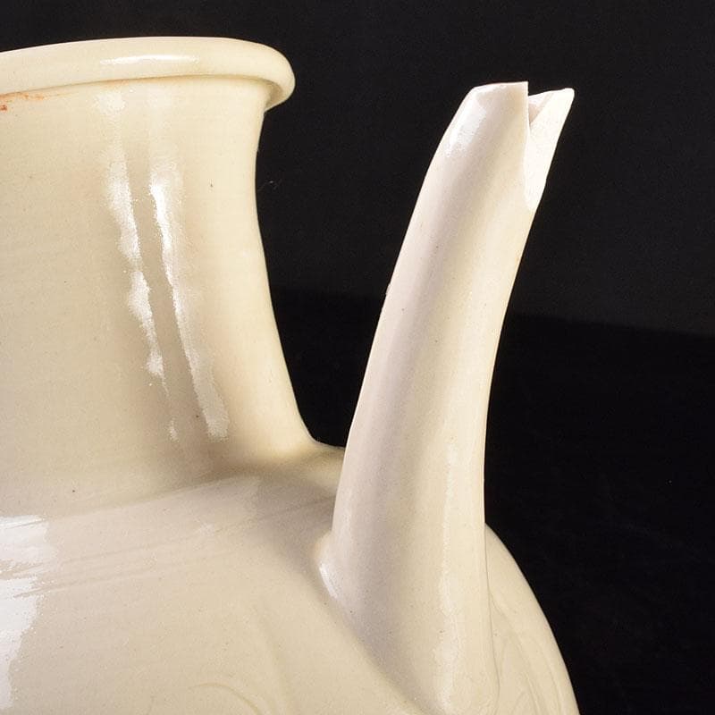 中国 徳化窯白磁 刻花文 水注瓶 C 6903 - メルカリ