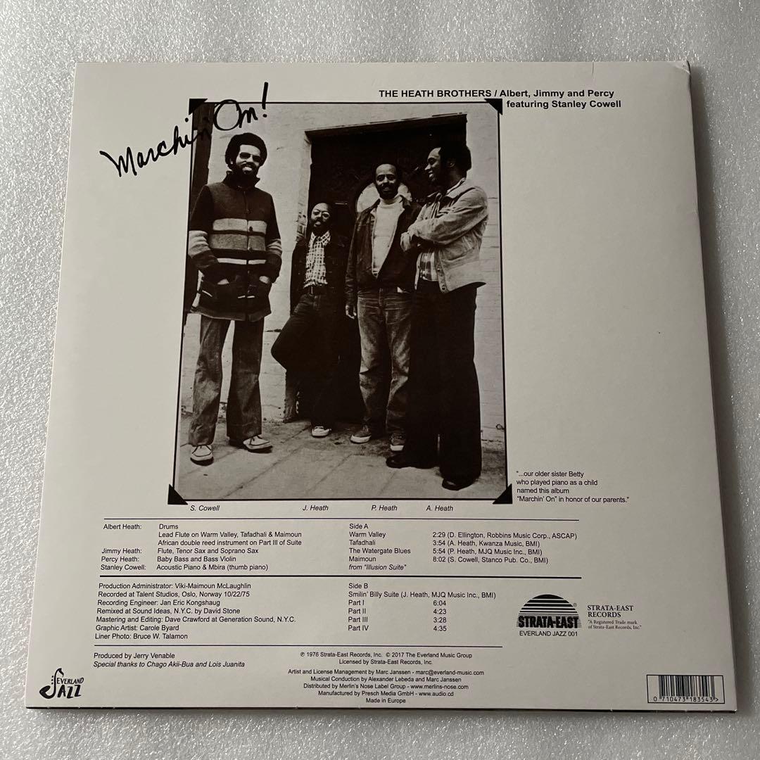 Heath Brothers / Marchin' On! / Nas ネタ - メルカリ