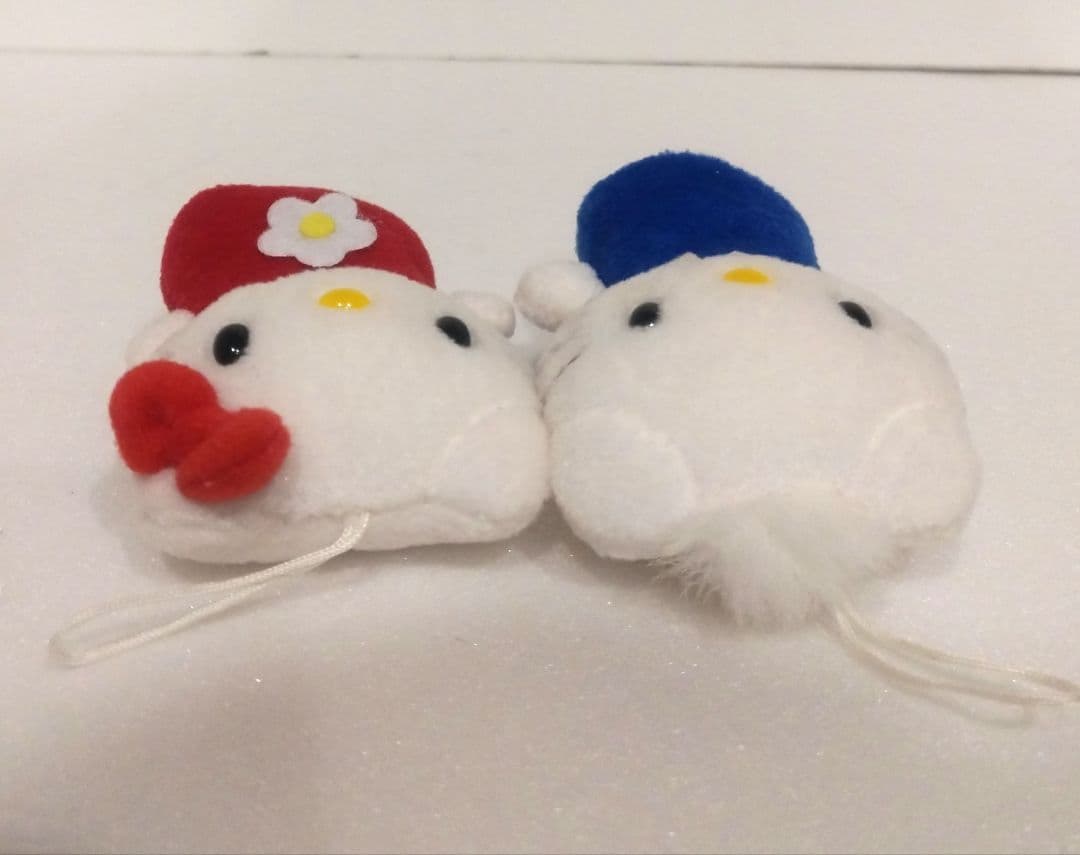 サンリオ キティ ダニエル 指人形 マスコット ぬいぐるみ 2001 レトロ