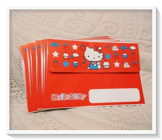 未使用】平成レトロ ハローキティ ケース付 レターセット2002年 - メルカリ