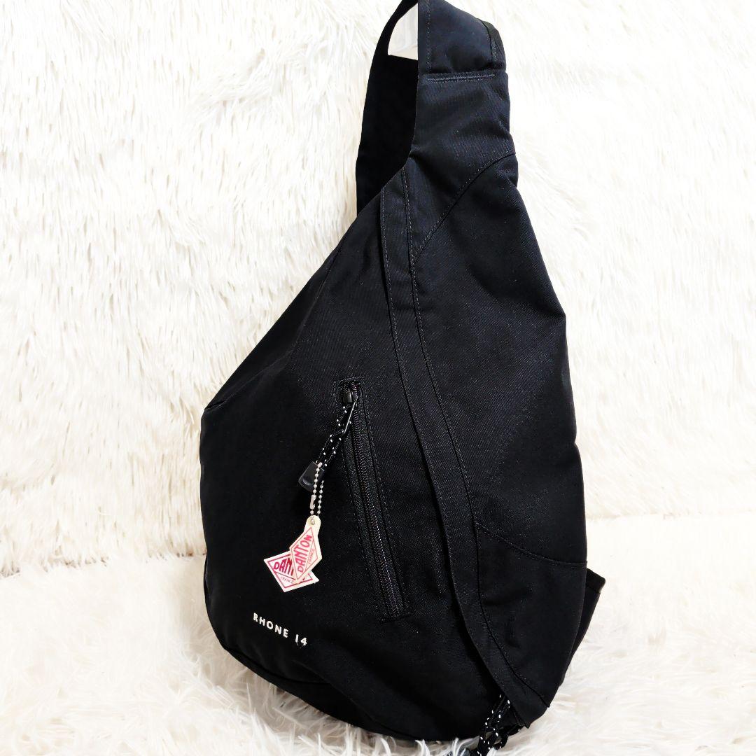 美品】ダントン ローヌ14 ボディバッグ ブラック - メルカリ