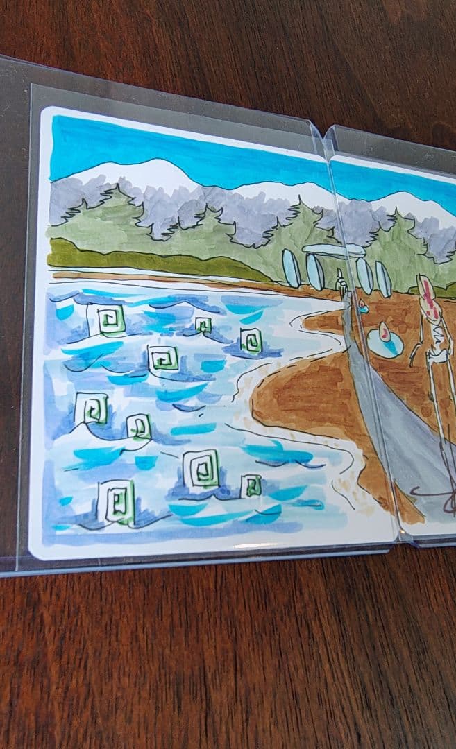 MTG Blue Mana Battery AP アーティストプルーフ アート - メルカリ