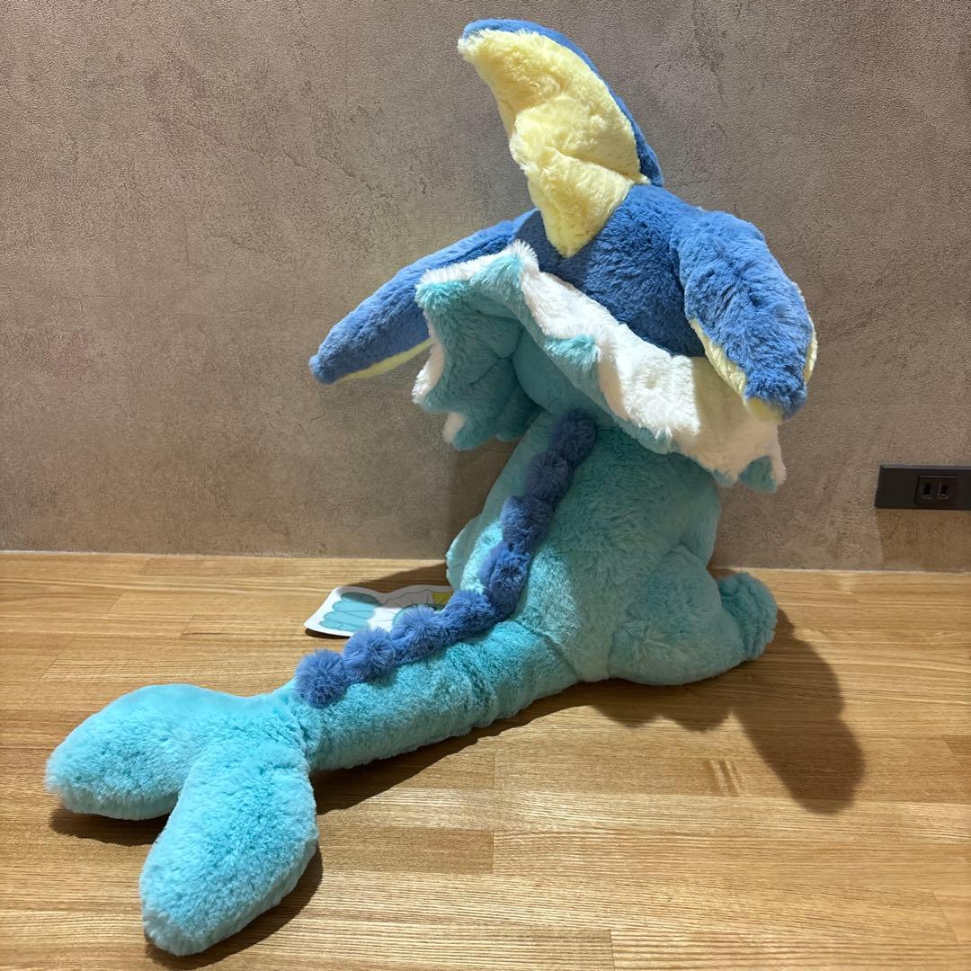 新品/紙タグあり】 ふわふわ抱きぬいぐるみ シャワーズ ポケモン