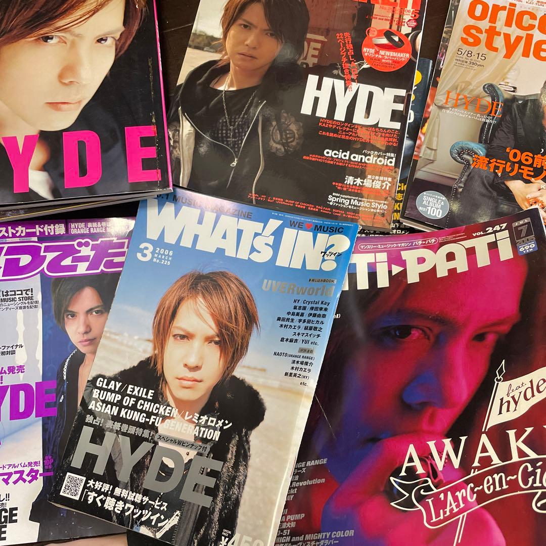 L'Arc~en~Ciel 会報 雑誌 写真集 ライブパンフ チラシ - メルカリ