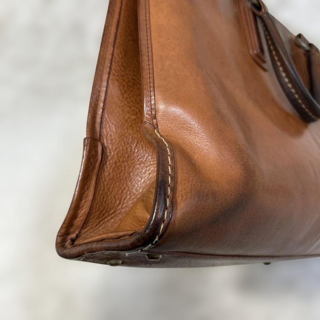 レア！ 土屋鞄製造所 ウルバーノ シティートート ビジネスバッグ ブラウン