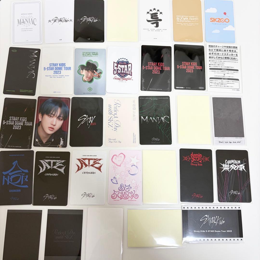 stray kids スキズ チャンビン トレカ まとめ売り - メルカリ