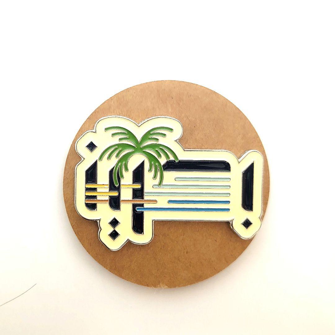 大阪万博 バーレーン館 パビリオン限定 ピンバッジ マグネット式