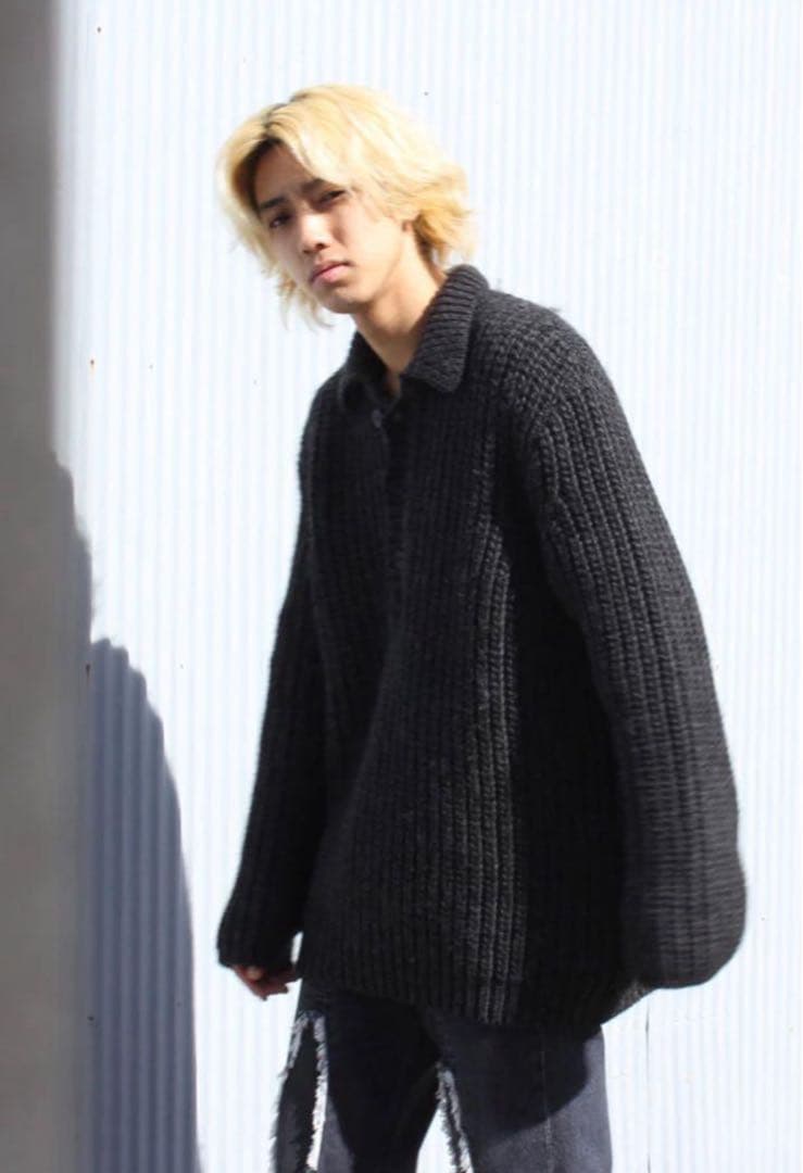 our legacy big piquet Knit 50 上杉柊平着 - メルカリ