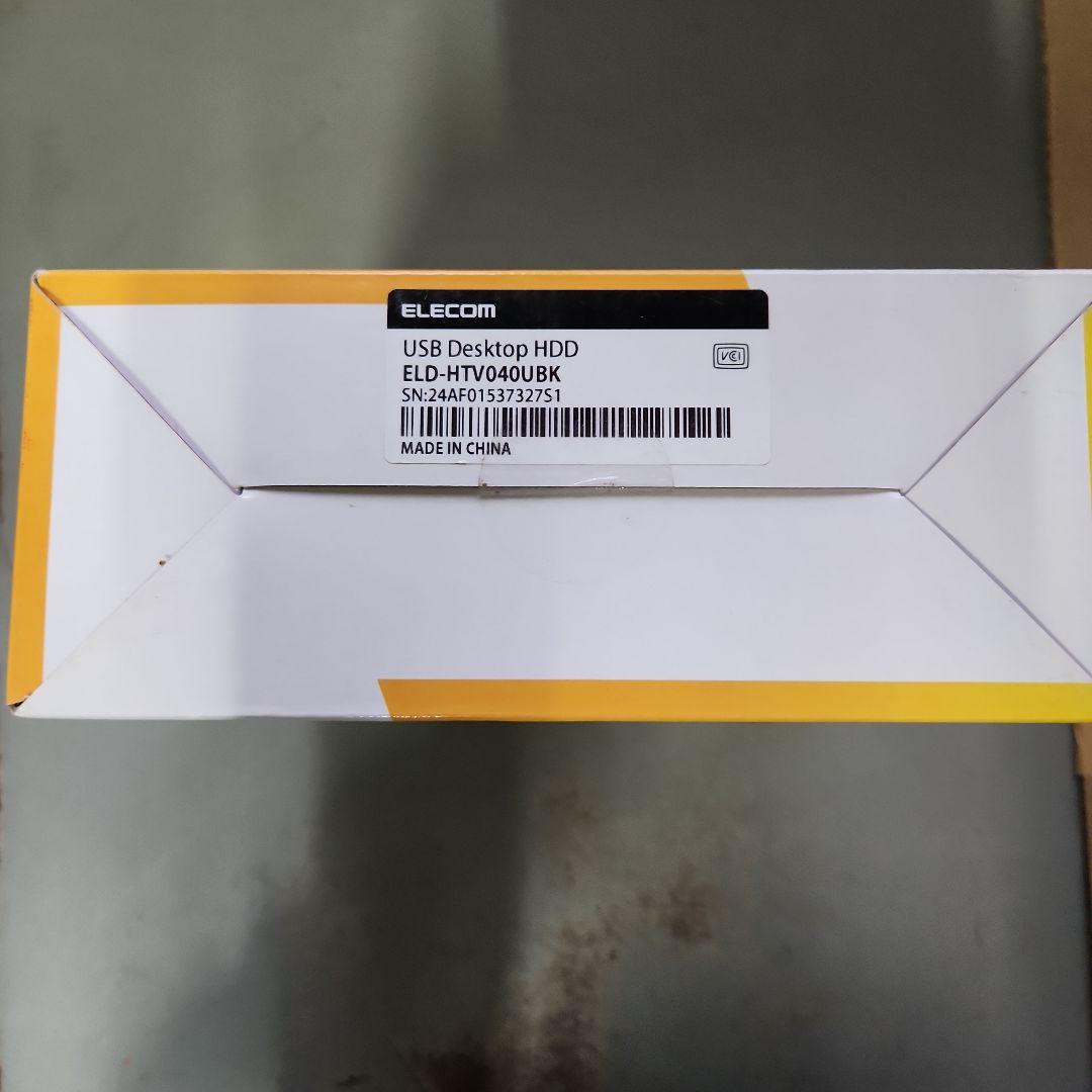 ELECOM 4.0TB 外付けHDD TV&PC対応