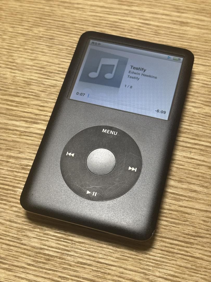 iPod classic 第6世代 80GB Apple iPod Classic 6th Generation Black (80gb) MB147LL - MINT