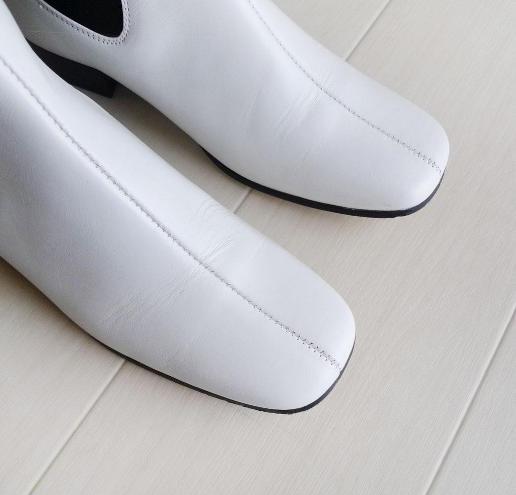 美品 カミナンド 2,4万円 アローズ サイドゴアブーツ 24.5cm 25cm