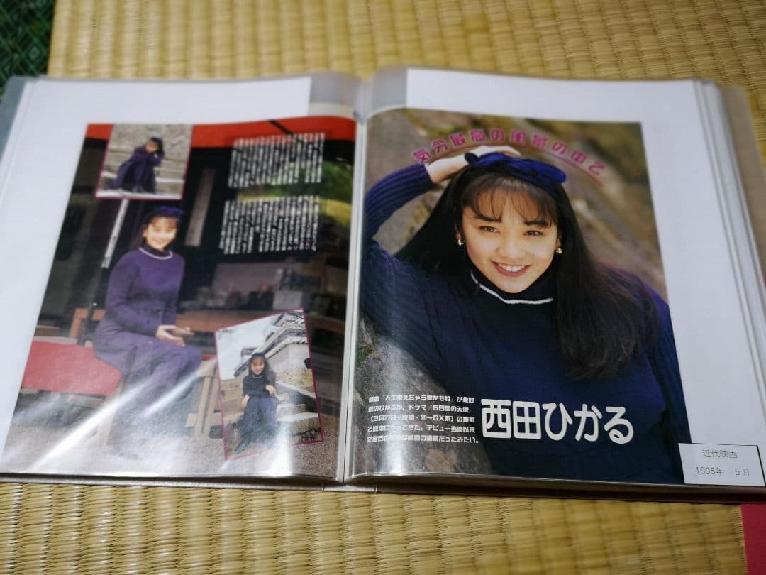 西田ひかる(1冊200円計算)162冊分420ページ切り抜きしファイリング済み