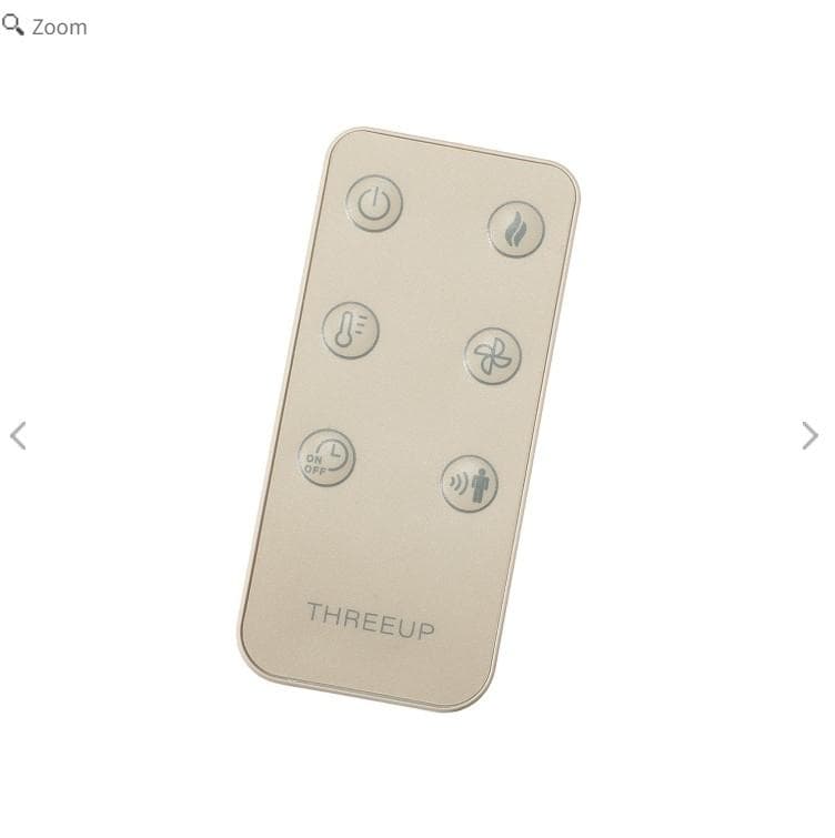 《新品未開封》 THREEUP セラミックファンヒーター SLIM その②