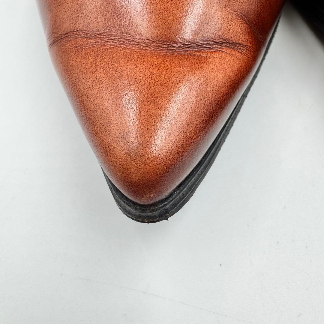 LOUIS VUITTON サイドゴアブーツ　モノグラム　ブラウン　22.5cm