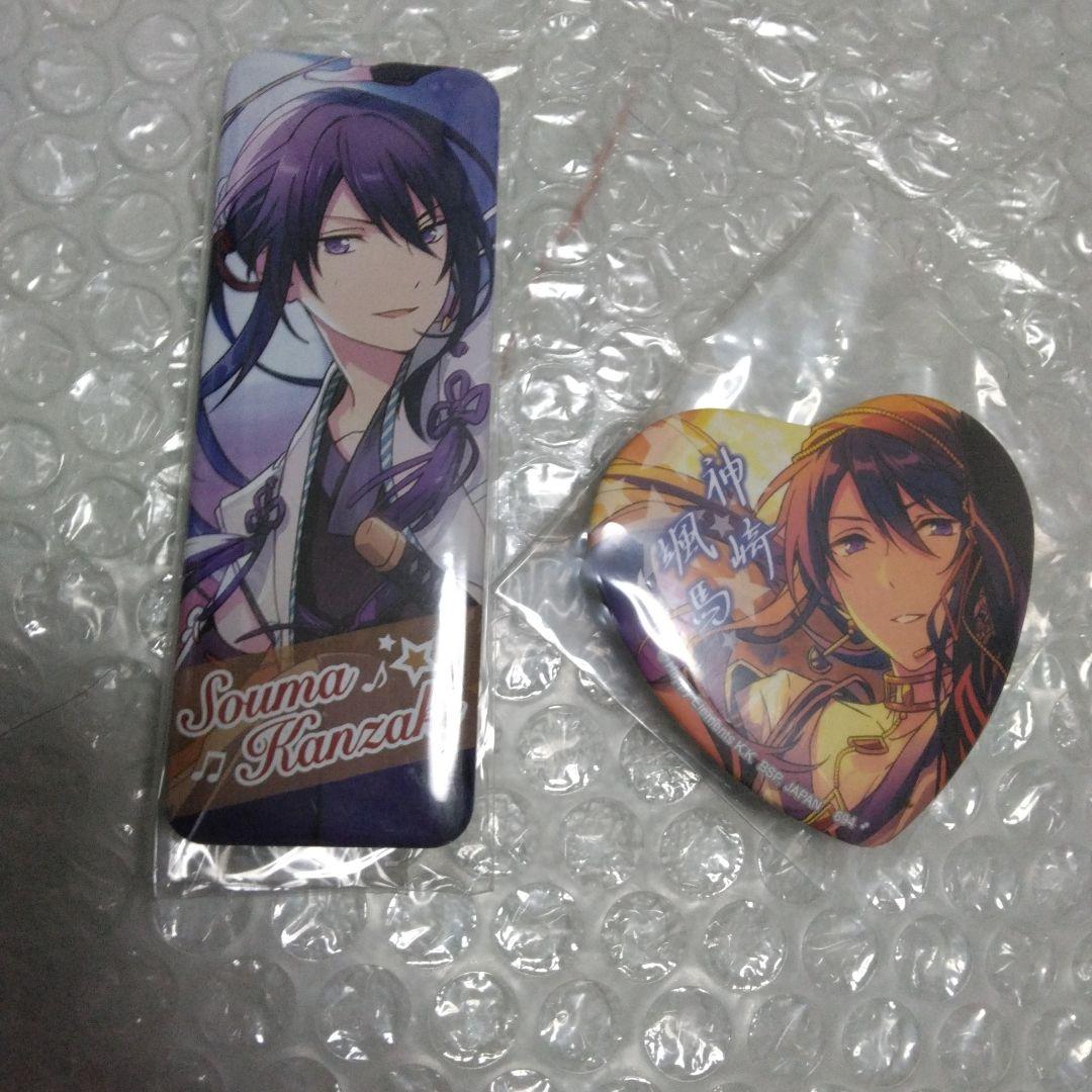 あんスタ 神崎颯馬 缶バッジ2点セット - メルカリ
