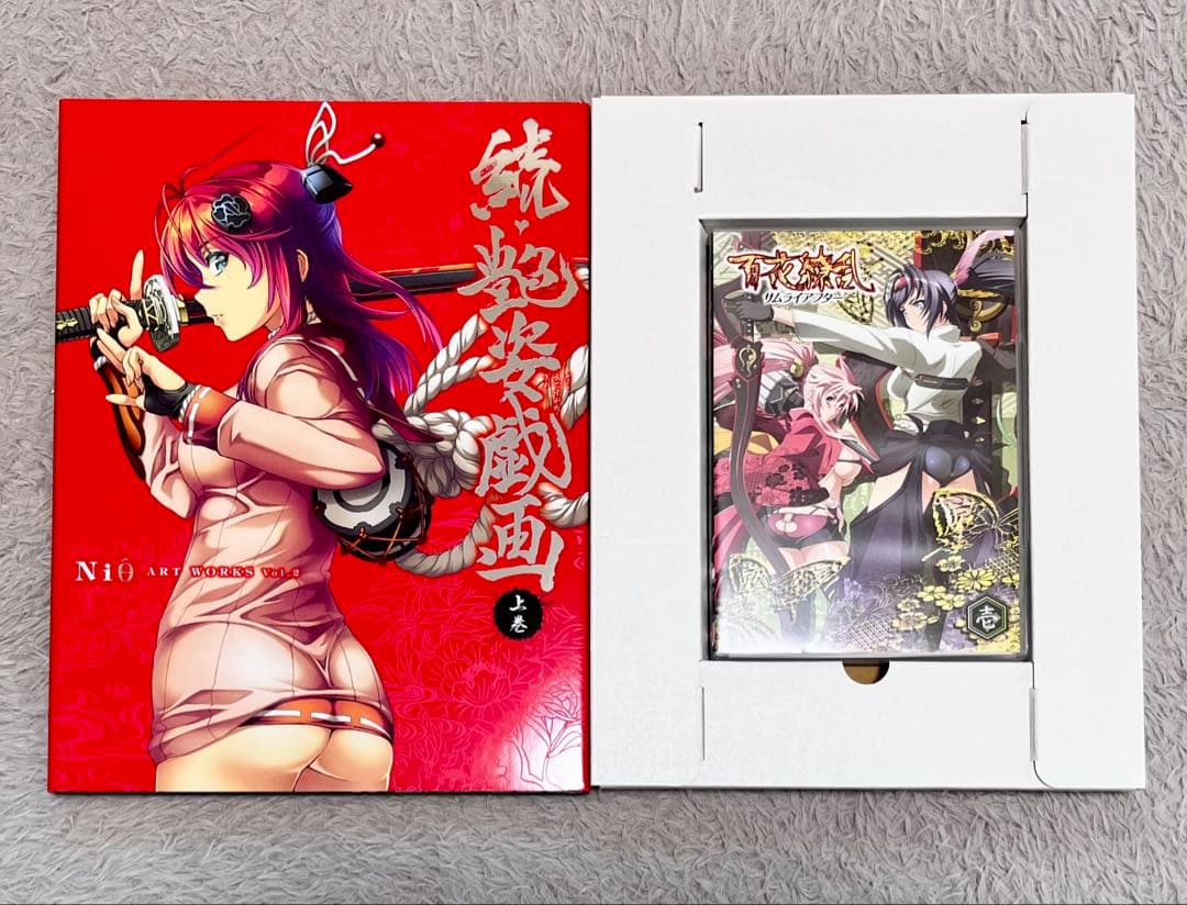 Niθ ニシー 本 画集 ART WORKS 艶姿戯画 百花繚乱