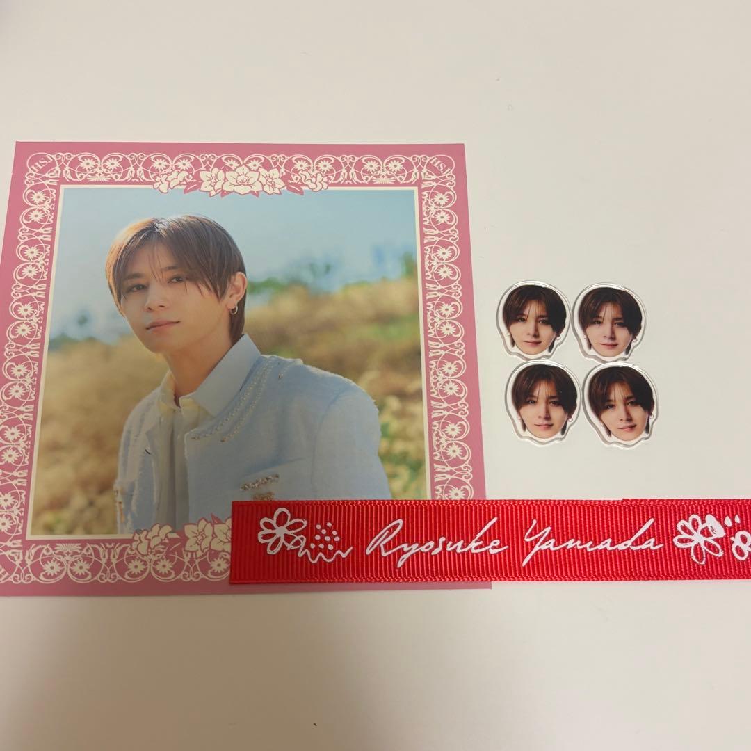 匿名配送】ハニカミ特典 山田涼介 6点セット アクリルチップ