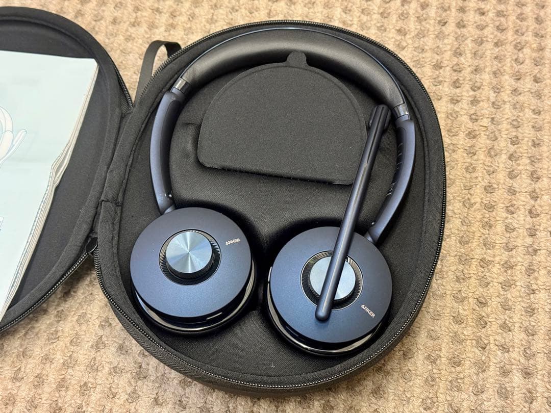 Anker PowerConf H700会議用ヘッドセット ワイヤレスヘッドホン Amazon.co.jp: Anker PowerConf H700（ワイヤレスヘッドセット