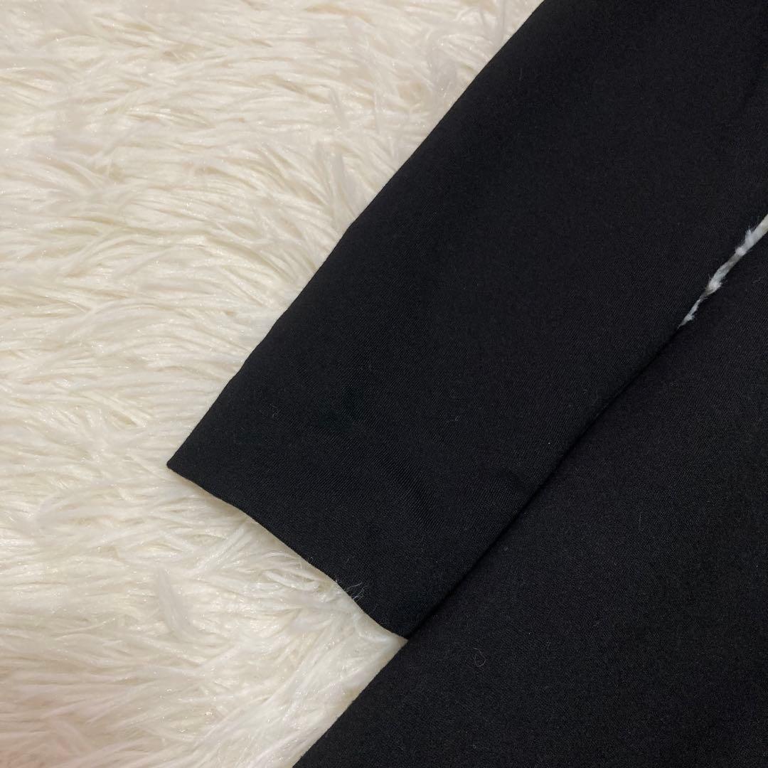 《良品》 TED BAKER 襟付きワンピース ブラック 1 キレイめ 上品