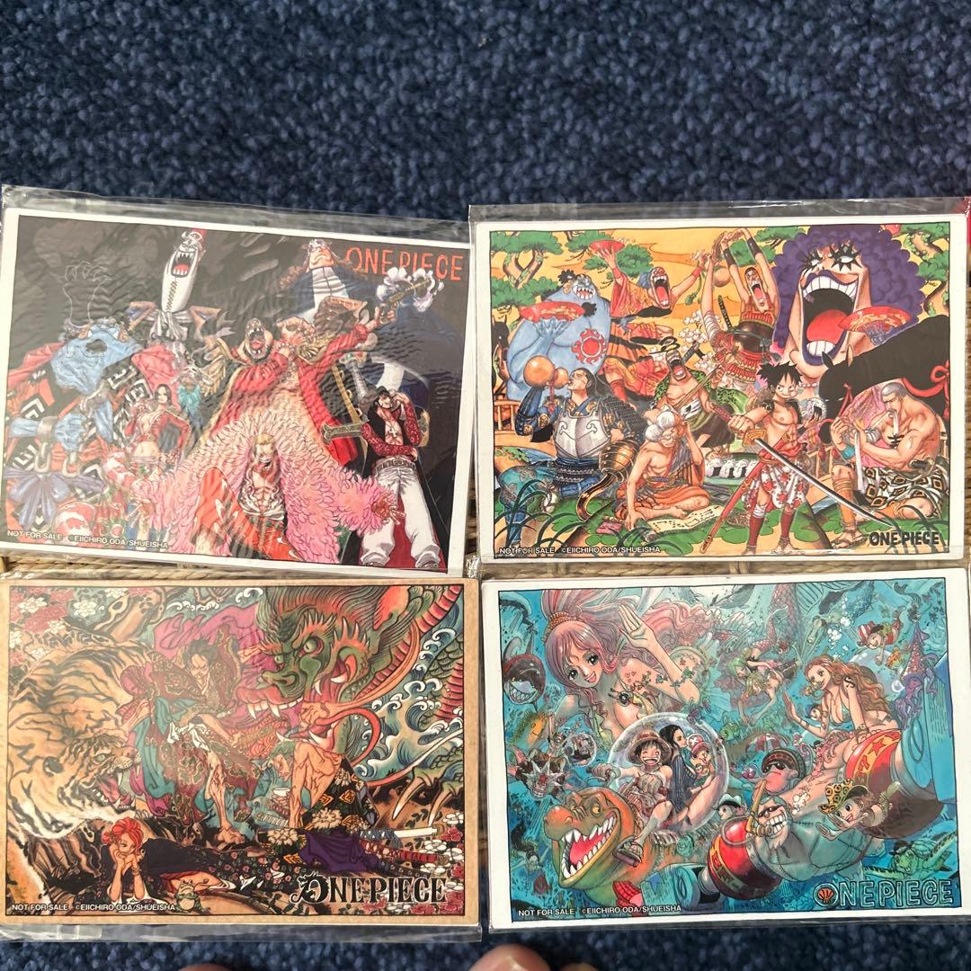 非売品】ONE PIECE 書店販促マグネットシート 36枚