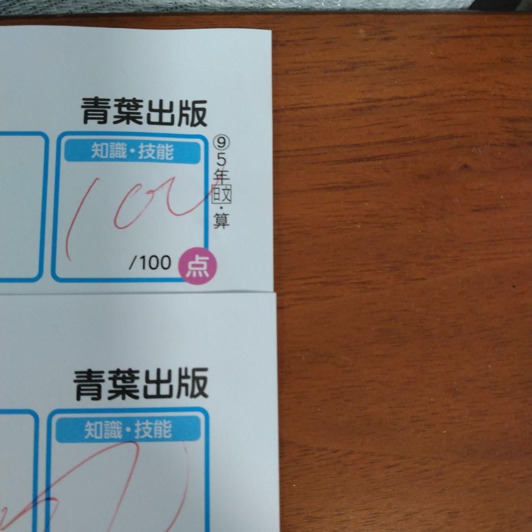 令和6年度 小5 算数 日本文教出版 青葉出版 カラーテスト - メルカリ