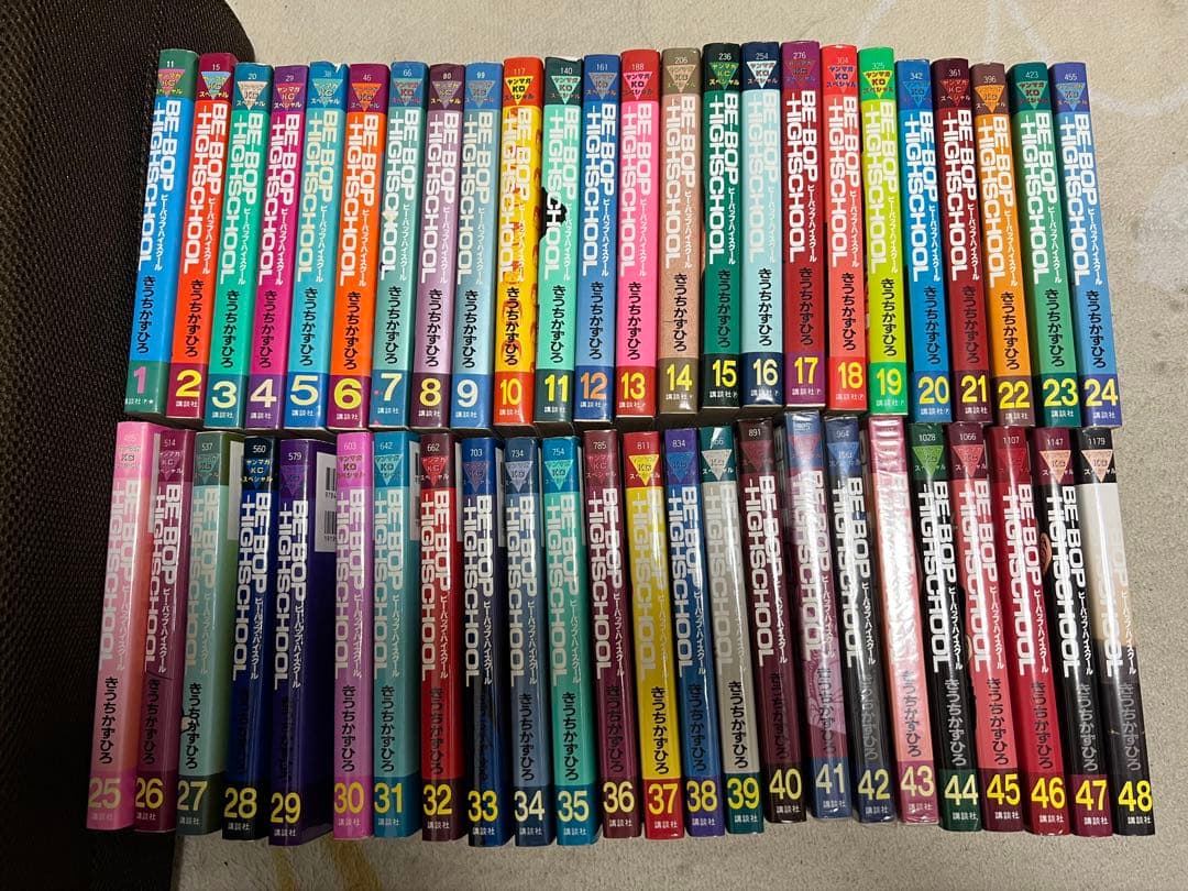 ビーバップハイスクール全48巻 BE-BOP-HIGHSCHOOL ビー・バップ・ハイスクール コミック 全48巻 完結