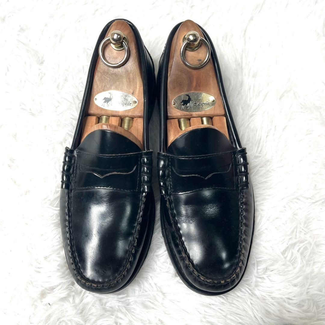 【良品】 G.H.BASS ローファー 25.5cm ウィージャンズ 本革