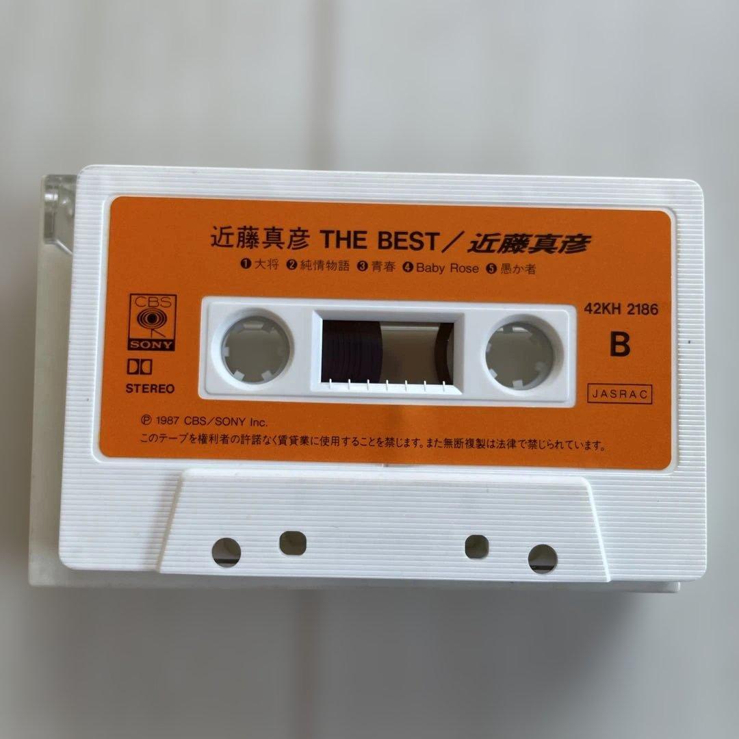 近藤真彦 THE BEST カセットテープ - メルカリ