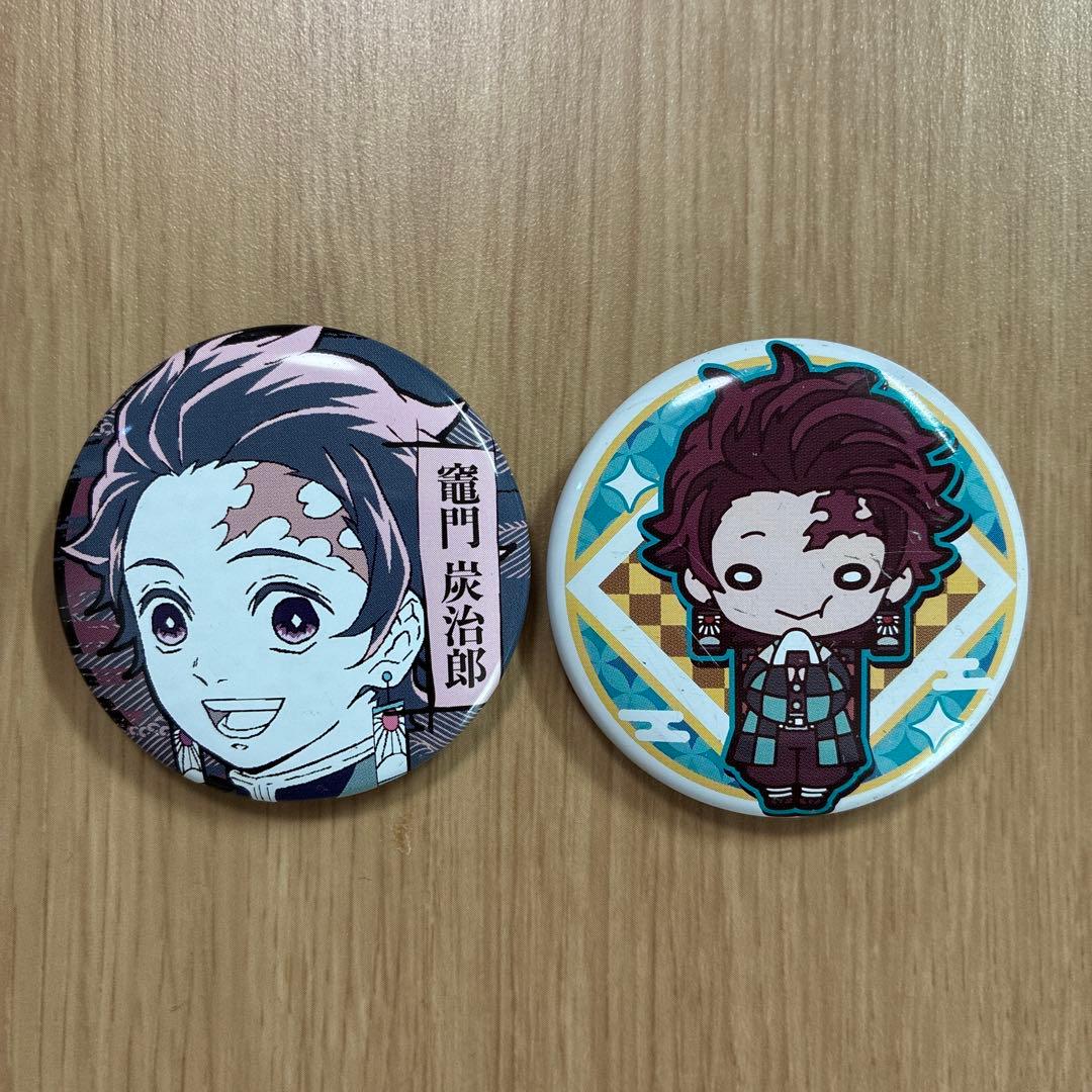 鬼滅の刃 スクエア缶バッジコレクション アナザーカラーVer. 他 竈門炭