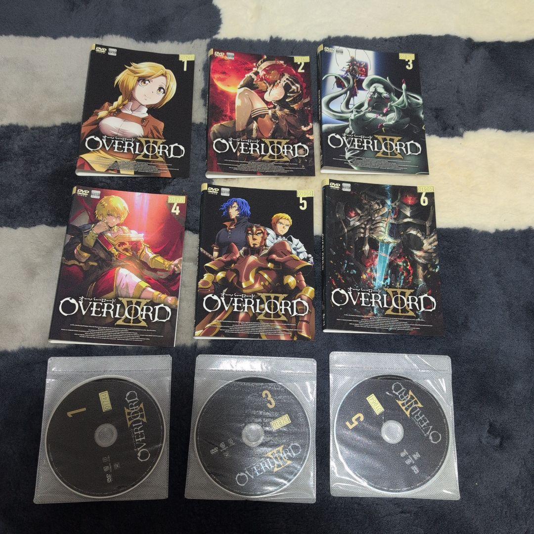 OVERLORD 1期+2期+3期全18巻 レンタル落ちDVD - メルカリ