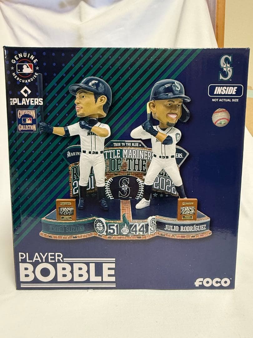 75体限定！イチロー & フリオ・ロドリゲス ボブルヘッド マリナーズ