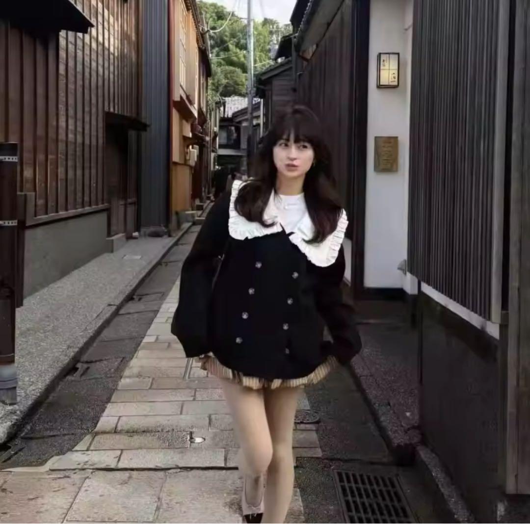 新品Bibiy. ANNABELLE CARDIGAN ブラック - メルカリ