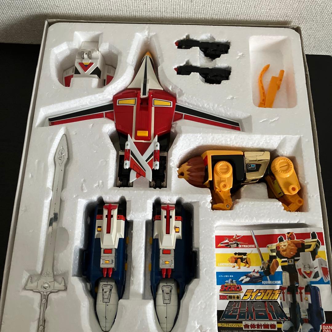 希少品］ライブマン ライブロボ DX 超合金 鳥獣合体 DX鳥獣合体