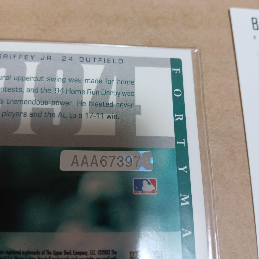 MLB ケン・グリフィー・ジュニア バイバック10/10 シルバーサイン