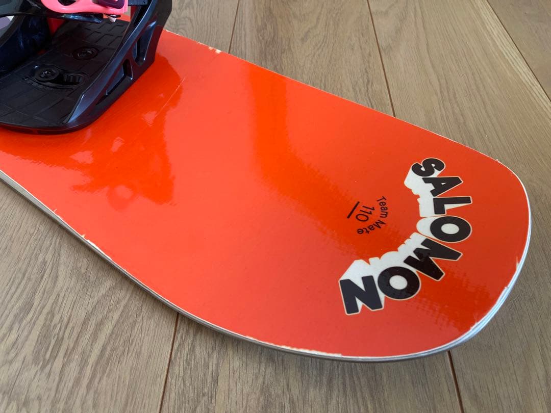 サロモンTEAM MATE110 キッズ スノーボード3点セット - メルカリ