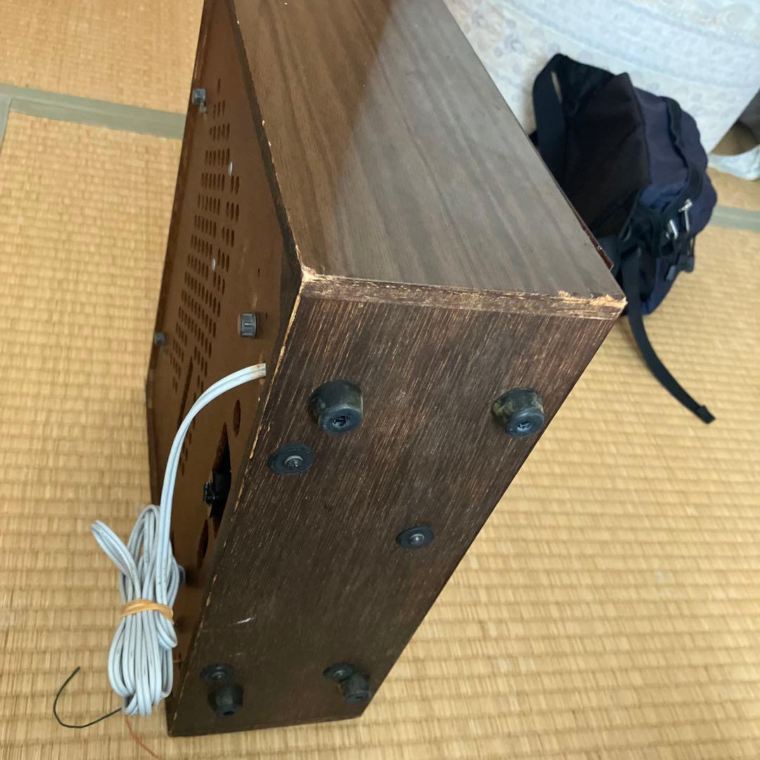 ナショナル RE-760 真空管ラジオ FM/AM OK 通電OK 昭和