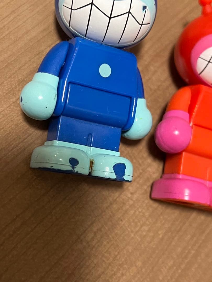 非売品 アンパンマンブロック アカキンマン アオキンマン - メルカリ
