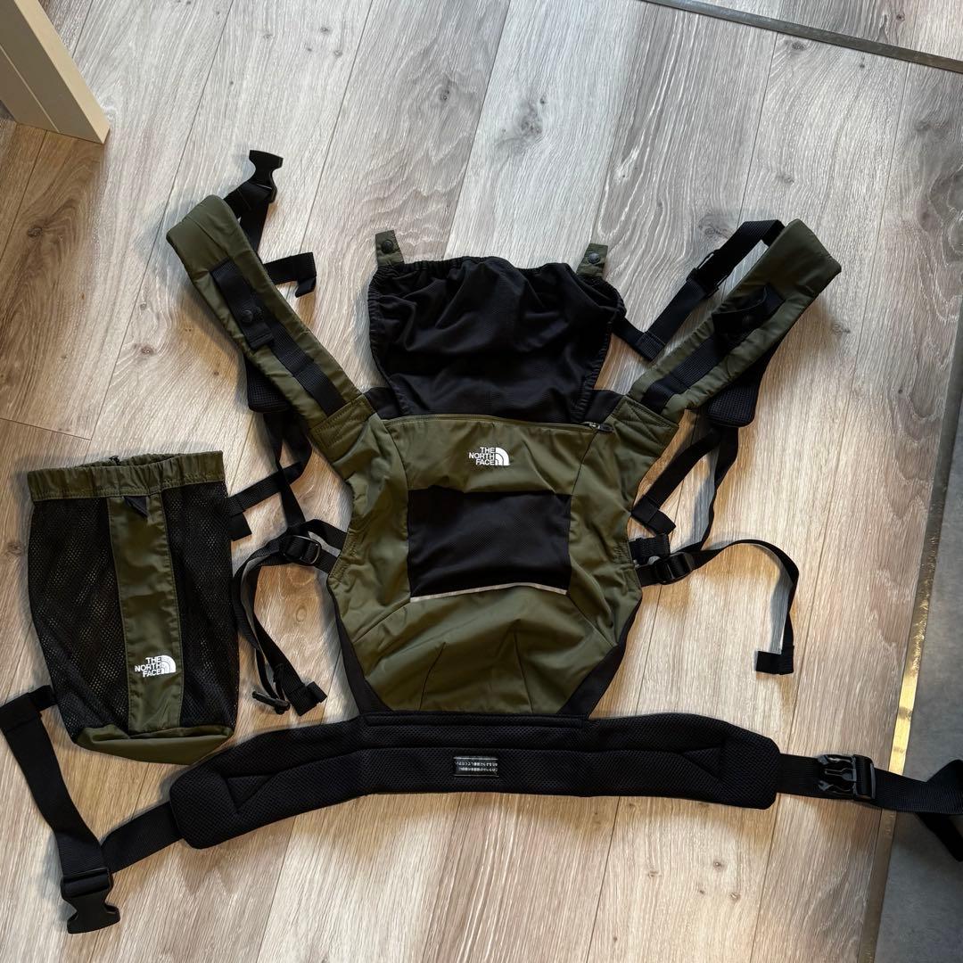 【極美品】THE NORTH FACE 抱っこ紐 ポーチ付 説明書付き 楽天市場】ノースフェイス ウエストポーチ（抱っこひも・ベビー